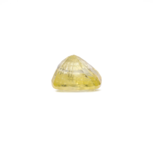 Premium 6.96 Carat Oval Cut Yellow Sapphire Loose Gemstone for Fine Jewelry - Product Image 3