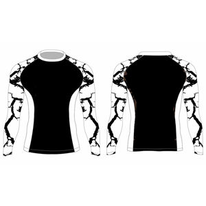 Nouvelle T-shirt de compression pour homme, imprimé par sublimation, en Spandex, pour la gym, le surf et la plongée, vente en gros avec un design de qualité supérieure - Product Image 3