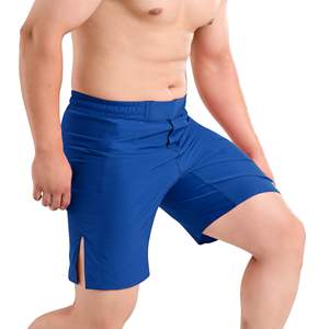 Men MMA Shorts Color Print <b>Elastic</b> Waist Gym Training Kickboxing Lightweight Quick Dry Colorful top mens mma martial arts - Product Image 3