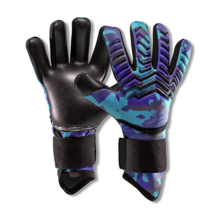 Gants de gardien de but de football professionnels – Paume en latex haute adhérence, enveloppe de poignet respirante, contrôle amélioré pour jeunes et adultes - Product Image 4