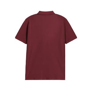 เสื้อโปโลผ้าฝ้ายสไตล์สตรีทแวร์แบบกำหนดได้ทั้งชายและหญิงมีซิปปิดระบายอากาศ - Product Image 2