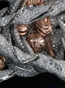 Colgante de Lujo Inspirado en Animales, Plata 925, Moissanita Personalizada, Estilo Hip Hop, Dibujos Animados, Joyería Unisex para Fiestas - Product Image 3