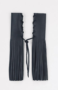 HMB-026 Lacet en cuir noir de 0,4 pieds de long, disponible pour vestes et blousons - Product Image 6