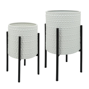 Soporte para Macetas de Hierro Metálico de Alta Calidad con Acabado Pulido Moderno, Diseño Ligero y Duradero, Fácil Mantenimiento, Uso Decorativo para el Hogar - Product Image 1