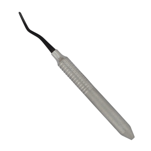 Instrument chirurgical dentaire hybride luxateur noir en acier inoxydable de grande taille pour extraction distale et coupe de ligaments - Product Image 3