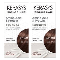 Kerasys crema proteica colorante per capelli 120g marrone cioccolato 2ea prodotto di colore per capelli scontato