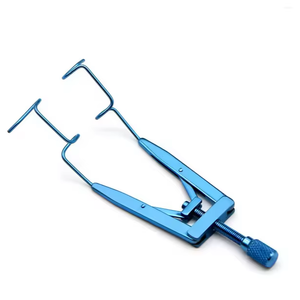 Steel Lieberman Solid Eye Speculums Ophthalmic Surgical Instrument Opener Eyelid Tools Manual By <b>Blush</b> Surgical - Product Image 3