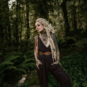 Mono de Algodón Suave para Mujer, Pierna Estrecha, Bolsillos Prácticos, Ligero y Cómodo, Ropa de Estar por Casa, Regalo para Ella - Product Image 1