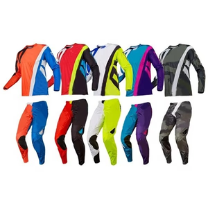 Conjunto de Jersey y Pantalones de Motocross Personalizados, Resistentes al Viento, Talla Grande, Sublimados, Manga Larga, Secado Rápido, para Motocross, Dirt Bike, Todoterreno - Product Image 5
