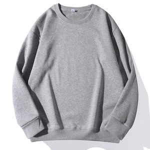 Sudadera con Capucha Unisex de Forro Polar, Color Sólido, Manga Larga, Corte Regular, Estilo Casual Urbano para Invierno - Product Image 3