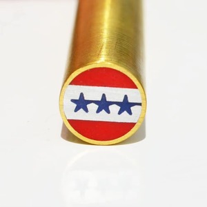 Rivets décoratifs en laiton et cuivre à motif mosaïque pour manches de couteaux, accessoires de quincaillerie personnalisés pour la fabrication de couteaux - Product Image 1