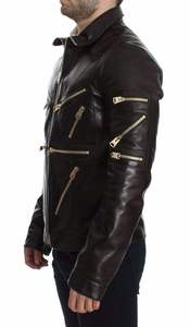 Chaqueta de Cuero Genuino para Hombre de Alto Rendimiento 2026, Chaqueta de Motocicleta de Cuero Premium para Hombre - Product Image 5