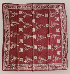 Customized Digital Print scarves 100% Cotton bandana Women's Small handmade Fashionable <b>Square</b> <b>Headband</b> product Scarf - Product Image 4