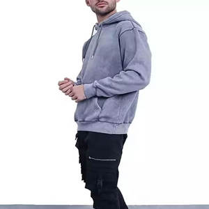 Sudaderas con Capucha Lisas Personalizadas, Sudaderas de Algodón Grueso para Gimnasio, Sudaderas con Capucha Extra Grandes para Hombre, Ropa Deportiva Urbana para Hombre - Product Image 3