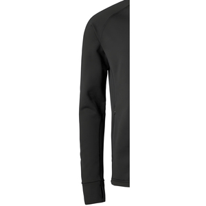 Men's Casual <b>Mandarin</b> <b>Collar</b> Knitted Fleece <b>Jacket</b> Full Zipper 100% Cotton Shell Filling Breathable Quick-Dry Eco-Friendly Front - Product Image 3