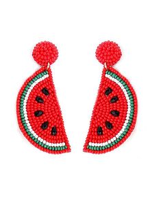 ต่างหูทำมือประดับลูกปัดหลากสีจากอินเดีย ต่างหูแฟชั่นสำหรับเด็กหญิงและสตรี ราคาดีที่สุด - Product Image 3