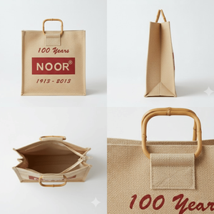 Bolsa de Compra de Yute Ecológica de la Mejor Calidad con Logotipo Personalizado |   Bolsa Reutilizable para Fabricación y Marca - Product Image 4