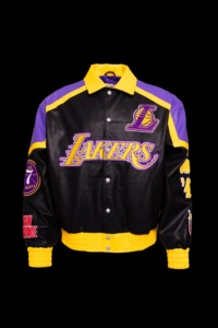 Veste en cuir vegan All-Star Los Angeles Lakers 2026 - Product Image 1