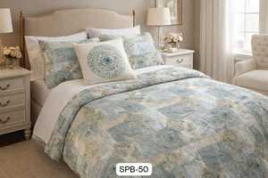 Ropa de Cama Moderna para Dormitorio, Sábana de Microfibra de 125 GSM con Diseño Sólido, Ecológica, Duradera, 300 Hilos, para Hogares y Hoteles - Product Image 2