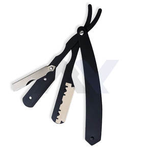 Maquinillas de Afeitar Profesionales de Doble Filo con Hojas de Acero Inoxidable para Hombres y Mujeres, Color Negro y Plateado - Product Image 5