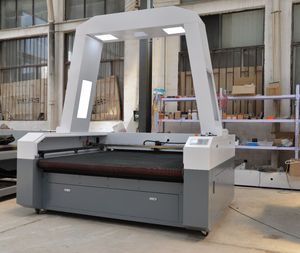 Dowin Laser 1812 vải vải da CO2 Laser Cutter/cho ăn tự động <span class=keywords><strong>CNC</strong></span> máy cắt laser cho ngành dệt - Product Image 2
