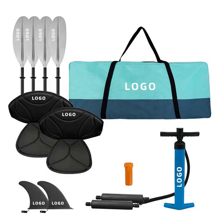 3 Person Drop Stitch Inflatable Kayak - Ideal for Rivers & Lakes