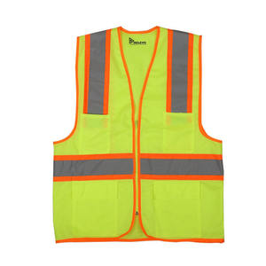 Chaleco Reflectante de Seguridad para la Construcción, Chaleco de Seguridad de Alta Calidad al por Mayor a Precio Económico, Fabricante Pakistaní - Product Image 3