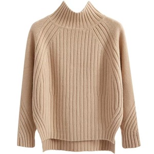 Pull en tricot épais à manches longues pour femme, col rond, coupe ample, décontracté, doux, chaud et confortable pour l'hiver - Product Image 6