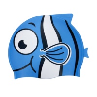 Bonnets de bain personnalisés pour enfants, motif Nemo, pour cheveux longs, pour le sport et la natation, pour garçons et filles