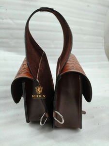 Premium Quality Leather Western Hand Tooled Saddle Bag For Horse Available At Competitive Price - Product Image 3
