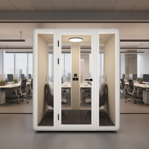 Duo HIPOD Cabines Acoustiques de Bureau – Mobilier Intérieur pour Cabines Téléphoniques – Espace de Travail Amélioré pour une Meilleure Expérience au Bureau - Product Image 3