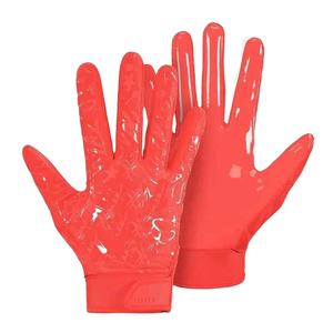 Guantes de fútbol para jugadores competitivos con superficie de agarre fuerte, dedos flexibles, interior suave y ajustables que mejoran la habilidad con el balón. - Product Image 1