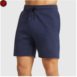 Pantalones Cortos Deportivos para Hombre 2027, con Cordón, Color Sólido, Cintura Elástica, Casuales, Atléticos - Product Image 3