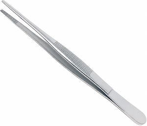 Pinzas de Acero Inoxidable para Curativos, Pinzas Quirúrgicas Rectas para Uso Médico, Dental y de Laboratorio - Product Image 5