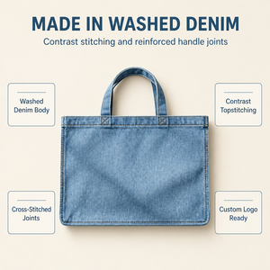 Bolsa de Compras de Lona Personalizable con Logotipo, Reutilizable y Ecológica para Uso Diario, Picnics, Regalos y Compras - Product Image 5