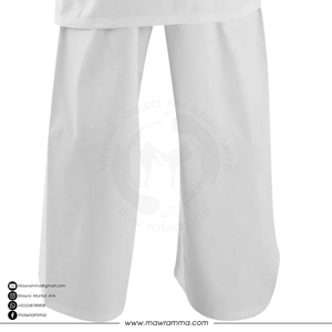 ชุดคาราเต้ Mawra แบบสั่งทำขายส่ง พรีเมียม ผ้าฝ้าย 100% ทนทาน ชุดยูนิฟอร์มศิลปะการต่อสู้สำหรับฝึกซ้อมระดับมืออาชีพ สำหรับทุกเพศ - Product Image 6