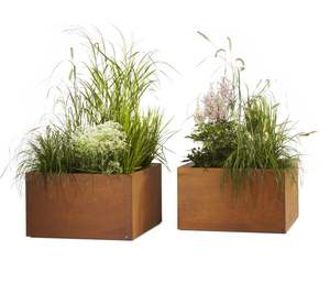 Jardinière décorative en bois écologique pour projets d'aménagement paysager de hôtels, de complexes hôteliers et de patios - Product Image 2