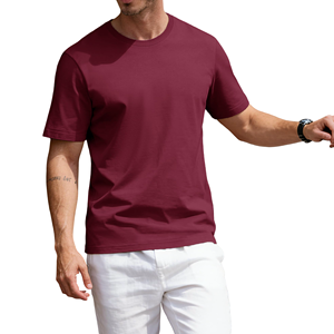 Camisetas de alta calidad para hombre, tallas grandes, transpirables, de secado rápido, lisas, camisetas con cuello redondo premium para hombre. - Product Image 6