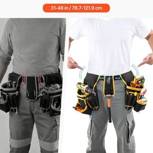 Adjustable <b>Carpenter</b>/Repairer Utility Belt with Detachable Work Bag <b>Tool</b> Storage Solution - Product Image 5