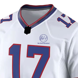 Vêtements de sport, maillot de football américain uni, séchage rapide, respirant, maillot de football américain en gros - Product Image 3