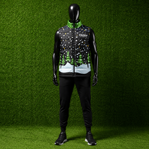 Gilet matelassé personnalisé pour homme, sans manches, imprimé par sublimation, chaud, pour l'hiver, streetwear d'extérieur - Product Image 3