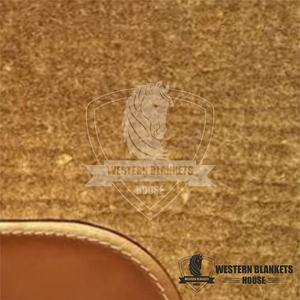 Haute qualité sur mesure 32x32 Sports de plein air équestre laine occidentale en peau de mouton polaire tapis de selle polycoton robuste - Product Image 3