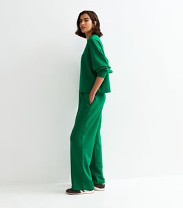 Sweat-shirt à col rond surdimensionné pour femme, en molleton de haute qualité, avec broderie personnalisée, coupe épaules tombantes, en French Terry - Product Image 5