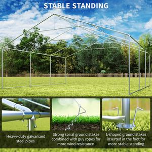 Tente de fête en PVC imperméable pour grands événements avec double paroi et murs latéraux personnalisables - Product Image 6