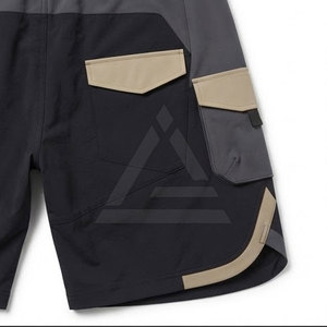 <b>Lightweight</b> Techwear <b>Shorts</b> For Men Multi Pocket <b>Cargo</b> Design With Zip Pockets Adjustable Waist Fit For Outdoor And Casual Wear - Product Image 5