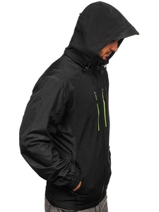 Chaquetas Impermeables Resistentes al Viento, Chaqueta con Capucha Personalizable, Cálida e Impermeable para Senderismo, para Hombre - Product Image 3