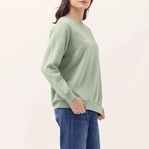 เสื้อสเวตเชิ้ตผู้หญิงคุณภาพสูง วัสดุดีที่สุด กำลังเป็นที่นิยม ใส่สบาย ป้องกันแบคทีเรีย ผ้าถักด้านหน้า โพลีเอสเตอร์ คอตตอน กันน้ำ - Product Image 3