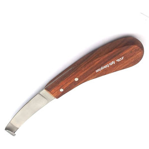 Herramienta Profesional para el Cuidado de Pezuñas de Caballos, Cuchillo para Pezuñas de Acero Inoxidable de Hoja Ancha para Mano Izquierda, Reutilizable, para Equinos - Product Image 4