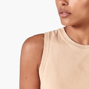 Conjuntos cortos personalizados para mujer, ropa de moda sin mangas para verano, venta al por mayor - Product Image 3