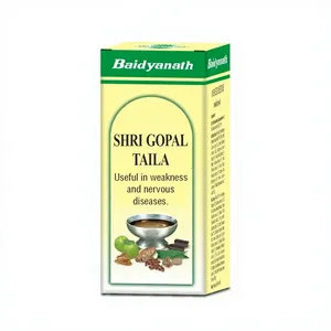 Baidyanath Shri Gopal Taila |   Aceite de Masaje Herbal Ayurvédico |   Aceite Tradicional para el Cuidado Corporal - Product Image 2